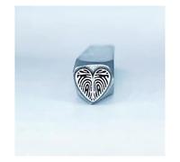 Timbri in Metallo Strumento per Intaglio di timbri in Metallo, Nodi creativi in bambù, Cuccioli, Rose, Foglie e Motivi a Forma di Cuore(Pattern3)