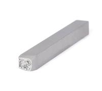 Timbri in Metallo Strumento per Intaglio e stampaggio di Metalli con Motivi Animali dei dodici Animali dello Zodiaco, utilizzato per Realizzare pelletteria e Gioielli.(Pig)