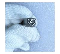 Timbri in Metallo Timbro per stampaggio in Metallo con Motivo a Forma di Cuore, Strumento per stampaggio Personalizzato da 3 mm/5 mm, utilizzato per Chiavi, Gioielli, Pelle(Love5,5mm)