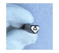 Timbri in Metallo Timbro per stampaggio in Metallo con Motivo a Forma di Cuore, Strumento per stampaggio Personalizzato da 3 mm/5 mm, utilizzato per Chiavi, Gioielli, Pelle(Love10,5mm)