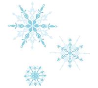 Timbri trasparenti a strati Sizzix 6PK fiocchi di neve galleggianti di Olivia Rose | 665974 | Capitolo 4 2022