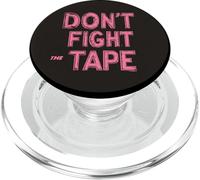 Timbro a nastro con scritta "Don't Fight the Tape" per gli amanti del di PopSockets PopGrip per MagSafe