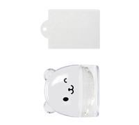 Timbro a punta francese in silicone con raschietto per unghie in gelatina per unghie e manicure, strumento per saloni di bellezza