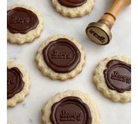 Timbro a Sigillo per Cioccolato Personalizzato, Arricchite I Vostri Cioccolatini Con Un Tocco Di Eleganza Personalizzata! è Possibile Utilizzare Qualsiasi Logo O Disegno