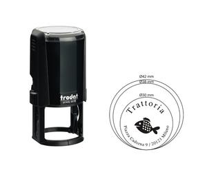 Timbro Autoinchiostrante Original Printy 4630 Trodat - 30 mm - Rotondo - 80394