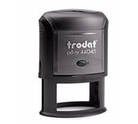 TIMBRO AUTOINCHIOSTRANTE OVALE TRODAT mm 45x30 PERSONALIZZATO LOGO GRATIS