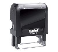 Timbro Autoinchiostrante Personalizzato mm 47X18 Completo di Personalizzazione - Timbri per Ufficio Timbri per Medici Timbri per Infermieri Nero
