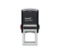 Timbro autoinchiostrante Trodat PRINTY 4923 in plastica 30x30 mm nero - 69846
