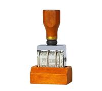 Timbro Calendario Portatile Vintage In Legno Personalizzabile Giorno Mese Anno Per Uso In Ufficio E Viaggio Timbro Calendario Regolabile In Gomma In Legno Massello