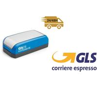 TIMBRO COLOP EOS POCKET 40 BLU MONTATURA 149585 23X59 6RIGHE AUTOINCHIOSTRANTE