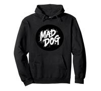 Timbro con Logo Great Mad Dog, per Uomo e Donna Felpa con Cappuccio