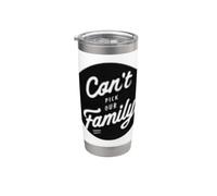 Timbro con scritta "Nice Can't Pick Our Family" per ragazzi e ragazze Bicchiere termico in acciaio inox doppia parete