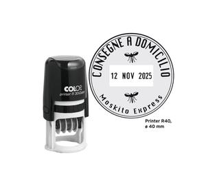 Timbro Datario Autoinchiostrante Printer R40 Colop - 40 mm - Rotondo - PRINTER.R