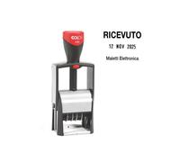 Timbro Datario Classic Line 2360 - 5 righe - 3 x 4,5 cm - autoinchiostrante - Co