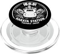 Timbro della stazione ferroviaria di Hakata Otaku souvenir giapponese Kanji PopSockets PopGrip per MagSafe