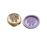 Timbro di cera antica timbro vintage metallo antico testa di mare per inviti buste scrapbooking accessori elegante rosa cera timbro