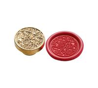 Timbro di cera antica timbro vintage metallo antico testa di mare per inviti buste scrapbooking accessori elegante rosa cera timbro