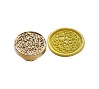 Timbro di cera antica timbro vintage metallo antico testa di mare per inviti buste scrapbooking accessori elegante rosa cera timbro