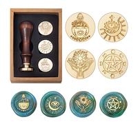 Timbro di cera Wicca, Magia Sealing Stamper (frasi)