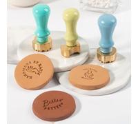 Timbro di ceramica personalizzato in ottone - 12 mm di spessore per argilla, firma e strumenti di ceramica
