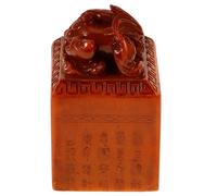 Timbro di pietra vuota con sigillo cinese per pittura, calligrafia, timbro