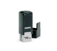 Timbro di testo autoinchiostrante max 3 righe Trodat PRINTY 4921 - nero 12x12 mm - 65712