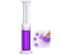 Timbro Gel per WC, 1 Pezzo di Profumo di Fiori, Deodorante per Bagno, Detergente per Ciotola, Bacchetta per WC, Blocca Calcare E Macchie con Profumo Rinfrescante per L'aria, Deodorante Pulito