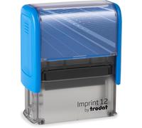 Timbro Imprint 12 Timbro Autoinchiostrante Personalizzabile, 47X18 Mm, per Uffi