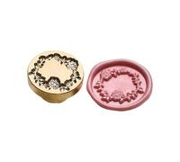 Timbro in cera antica con sigillo in metallo vintage con testa di mare antica per inviti, buste, scrapbooking, accessori, inviti di nozze, sigillo di cera