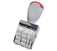 Timbro in gomma con datario per scrapbooking imballaggio carta artigianato gomma data inglese data timbro multilingue