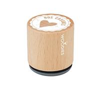 Timbro in legno e gomma Ci siamo sposati diam. 33x30mm.