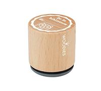 Timbro in legno e gomma Dalla libreria di diam. 33x30mm.