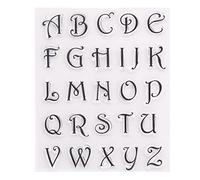 Timbro in silicone con lettera di parole, timbri trasparenti, timbri trasparenti, timbri fai da te, timbri per creazione di biglietti, artigianato, scrapbooking, album fotografici, biglietti di carta