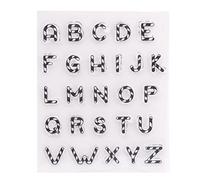 Timbro in silicone con lettera di parole, timbri trasparenti, timbri trasparenti, timbri fai da te, timbri per creazione di biglietti, artigianato, scrapbooking, album fotografici, biglietti di carta