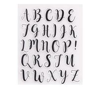 Timbro in silicone con lettera di parole, timbri trasparenti, timbri trasparenti, timbri fai da te, timbri per creazione di biglietti, artigianato, scrapbooking, album fotografici, biglietti di carta