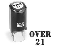 Timbro manuale ExcelMark Over 21 - Inchiostro nero