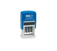 Timbro Mini Dater S160/L1 Datario + PAGATO - 4 mm - autoinchiostrante - Colop