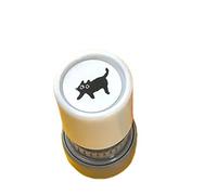 Timbro multiuso a forma di animale con graziosi gatti, per insegnare, ricompensa, timbri neri, per biglietti, lettere, insegnanti, ricompensa