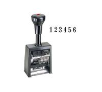 Reiner - B6K.4,5BLOCK - Timbro Numeratore Reiner B6K - autoinchiostrante - automatico - 6 colonne 4,5 mm - Colop® - 38146 - Conf. da 1 Pz. - B6K.4,5BLOCK