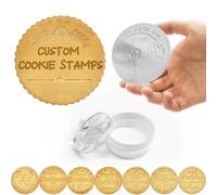 Timbro per biscotti personalizzato Stampo con 6 formine per la decorazione