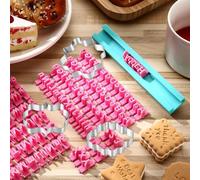 Timbro Per Biscotti, Stampini Alfabeto Cookie Stamp,Stampini Alfabeto,Alfabeto Numero Fondente Cookie Cutter,Alfabeto Numero Lettera Biscotto Stamp,Biscotti Lettere Timbro,Biscotti Goffratore Lettere