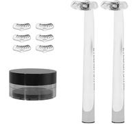 Timbro per ciglia inferiori, riutilizzabile per ciglia inferiori, set A | Kit per il trucco degli occhi impermeabile e a prova di sbavature, per un facile trucco quotidiano, kit portatile per ciglia