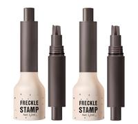 Timbro per lentiggini e penna make-up: uno strumento 2-in-1 resistente all'acqua, ideale per l'uso quotidiano, matrimoni, feste, cosplay, spettacoli e molto altro.
