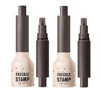 Timbro per lentiggini e penna make-up: uno strumento 2-in-1 resistente all'acqua, ideale per l'uso quotidiano, matrimoni, feste, cosplay, spettacoli e molto altro.