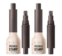 Timbro per lentiggini e penna make-up: uno strumento 2-in-1 resistente all'acqua, ideale per l'uso quotidiano, matrimoni, feste, cosplay, spettacoli e molto altro.