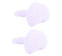 Timbro per lentiggini in silicone, 2 pezzi di timbro per lentiggini finte, applicatore per lentiggini finte, strumento portatile per il trucco delle lentiggini per le donne