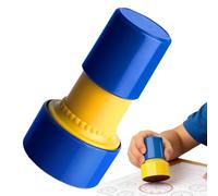 Timbro per orologi per bambini | Giocattoli educativi interattivi, divertenti e portatili, orologi, timbri per il riconoscimento del tempo, gioco d'arte creativo, strumento educativo - aula, Z