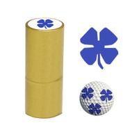 Timbro per palla da golf - Stamper da 5 ml di palla | Marcatori | Timbro per pallina da golf | Marcatori di allineamento automatici impermeabili con inchiostro e motivi di stampa a secco Rap