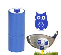 Timbro per palla da golf - Stamper da 5 ml di palla | Marcatori | Timbro per pallina da golf | Marcatori di allineamento automatici impermeabili con inchiostro e motivi di stampa a secco Rap