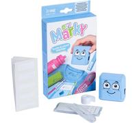 Colop – Timbro personalizzabile Marky per bambini Kit completo tessile inchiostro 1000 impronte Blu
